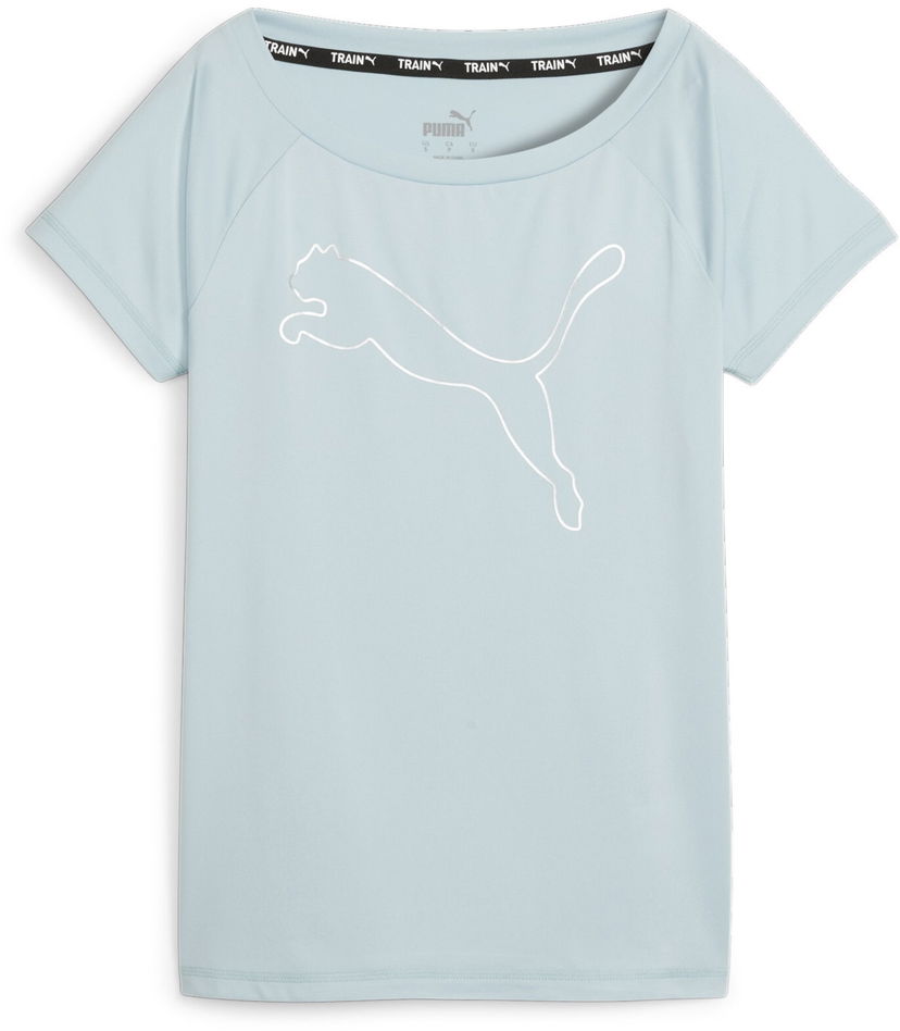 Тениска Puma T-Shirt Slim Cat Синьо | 522420-21