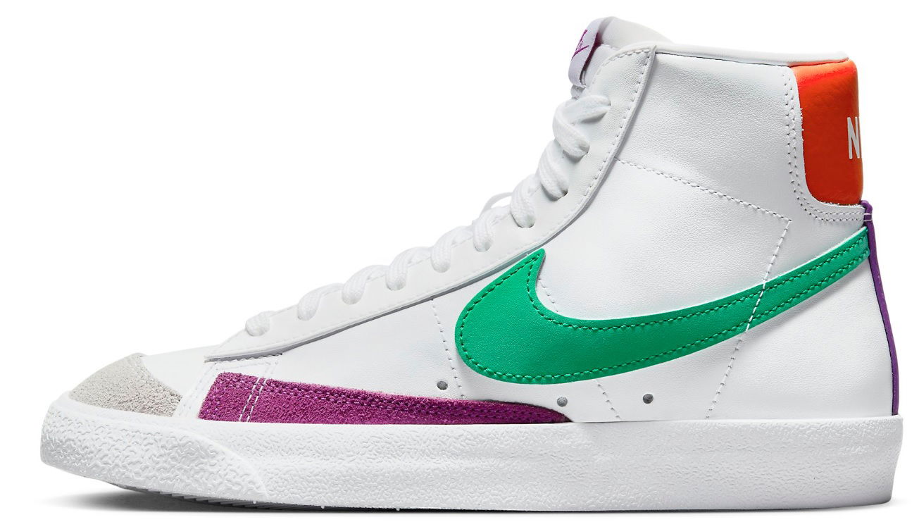 Кецове и обувки Nike Blazer Mid '77 Vintage Бяло | cz1055-123, 0