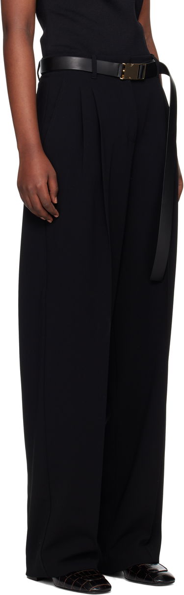 Панталони Max Mara Max Mara Neottia Pleated Wide-Leg Trousers Тъмно синьо | 2516131011600, 4