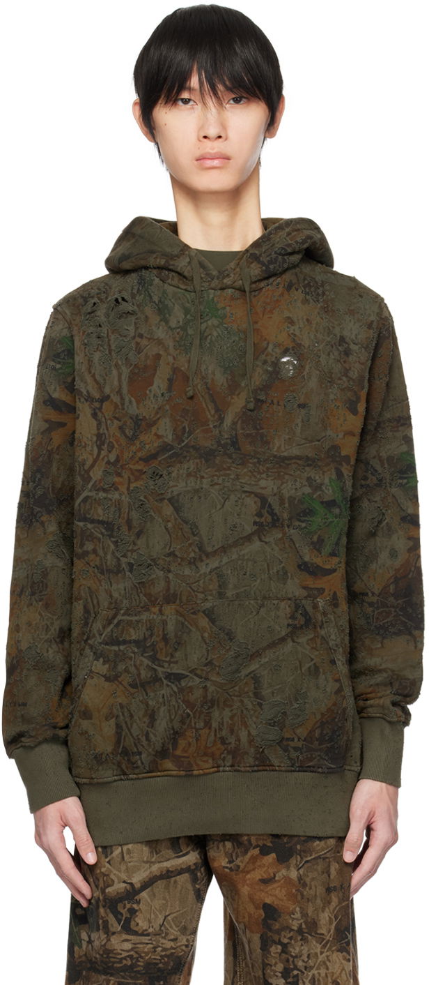 Суитчър 1017 ALYX 9SM Camo Hoodie Зелено | AAUSW0217FA01, 0
