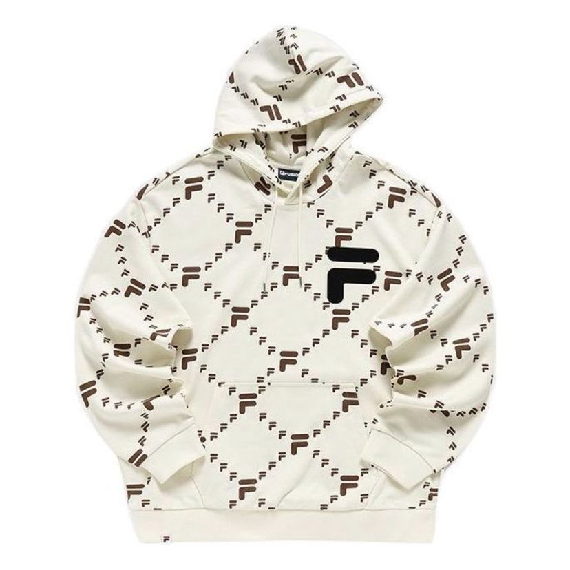 Суитчър FILA Embroidered Logo Hoodie Бяло | T11U216205D-IV