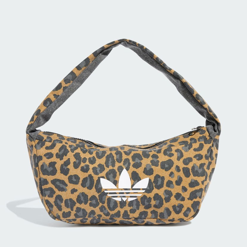 Чанта през рамо adidas Performance Leopard Print Shoulder Bag Кафяво | JX3198