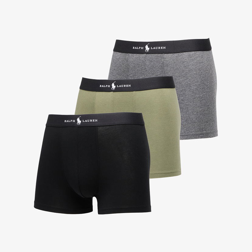 Боксерки Polo by Ralph Lauren Classic Trunk 3-Pack Boxers Зелено | 714965507004