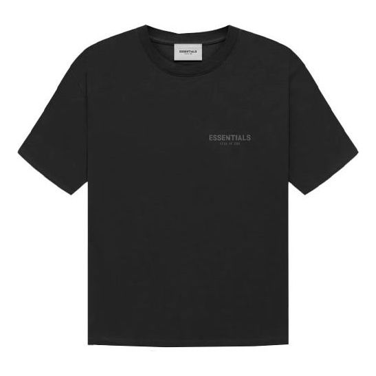 Тениска Fear of God Essentials Short Sleeve Tee Черно | FOG-FW21-221