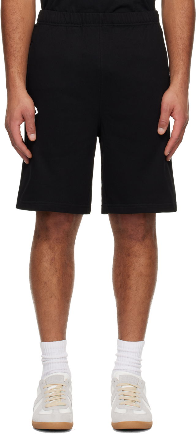 'AAPENOW' Moonface Logo Sweat Shorts
