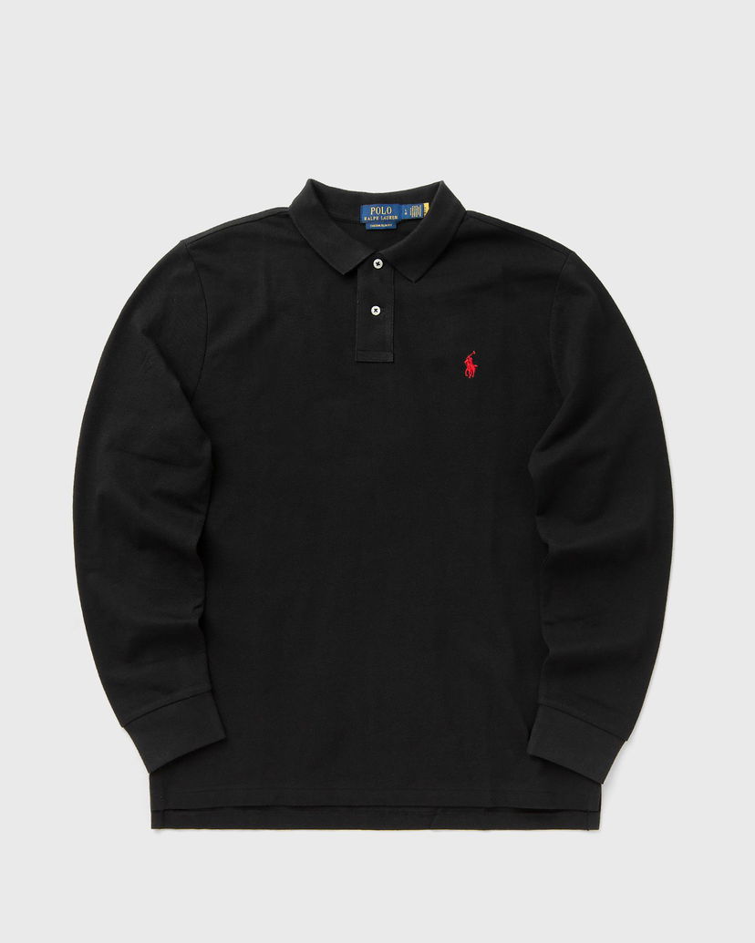 Поло тениска Polo by Ralph Lauren Polo Ralph Lauren Long Sleeve Polo Shirt Черно | 710680790045