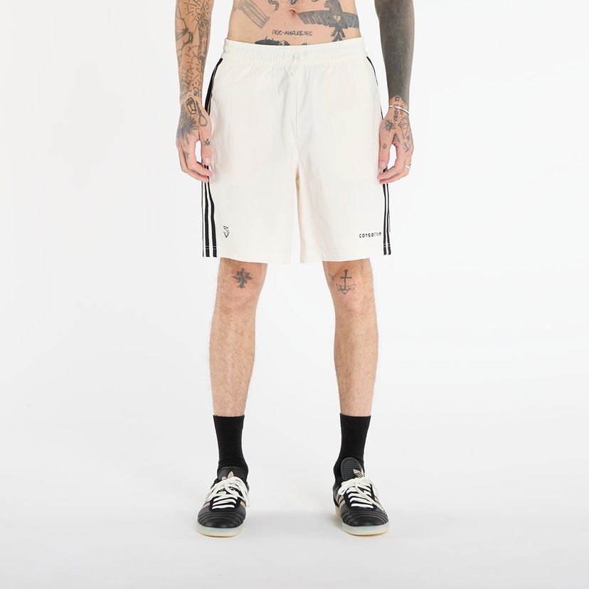 Къси панталони adidas Originals Striped Consortium Shorts XL Бяло | JY8355