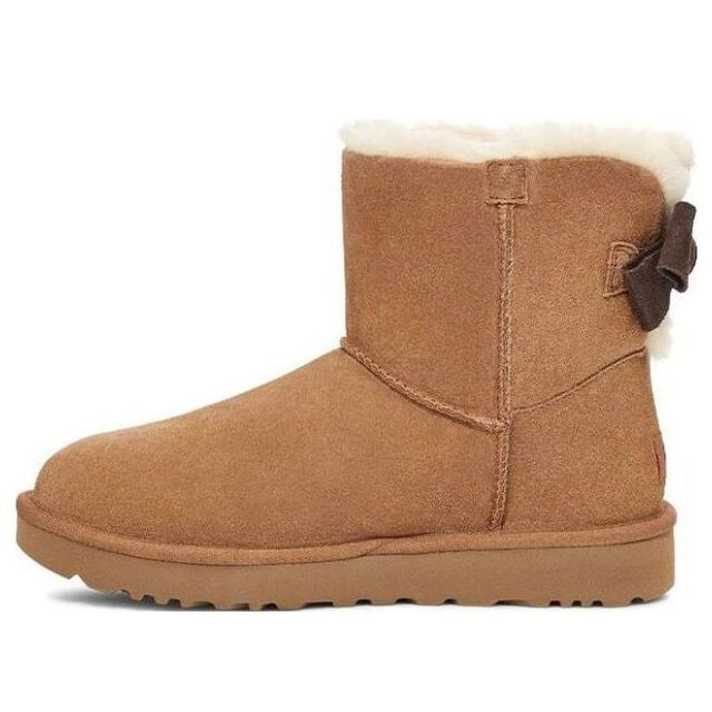 UGG Mini Bailey Bow Suede Boots