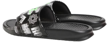 Кецове и обувки Nike Benassi JDI Print Slides Черно | 631261-042, 2