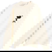 Men's Felted Merino Wool ADC Crew Neck Jumper, Size Large