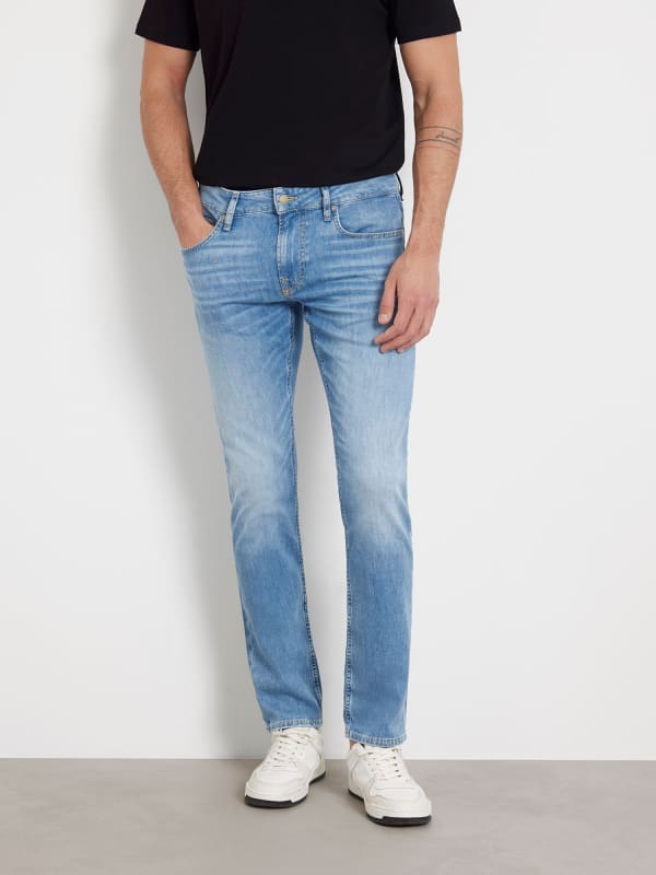 Дънки GUESS Miami Skinny Denim Pant Синьо | M4GAN1D4Z25, 0
