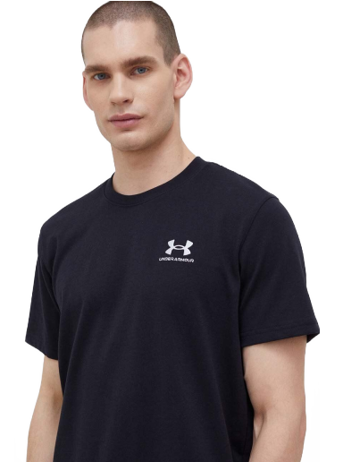 Тениска Under Armour Tee Logo Embroidered Черно | 1373997