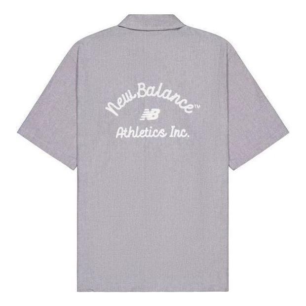 Риза New Balance Athletics Sports Club Shirt Сиво | NAE22161-CHL