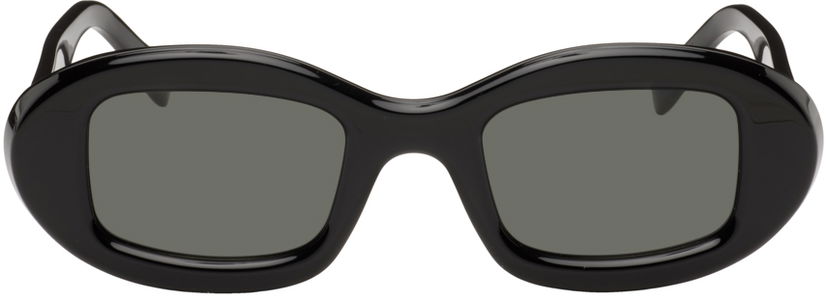 Слънчеви очила RETROSUPERFUTURE Oval-Frame Sunglasses Черно | 9ZJ