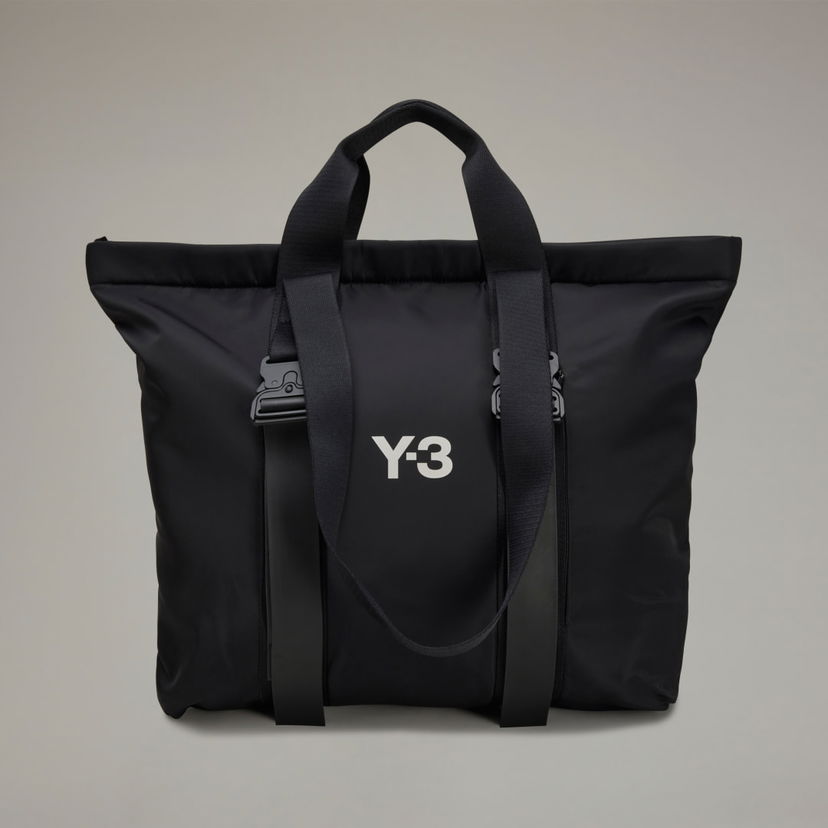 Голяма пазарска чанта adidas Performance Y-3 Shopper Tote Bag Черно | JD2903