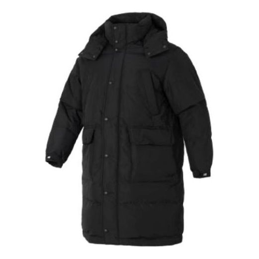 Парка New Balance Long Down Puffer Jacket Черно | NPD4E241-BK
