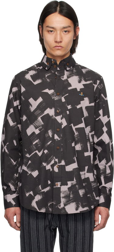 Риза Vivienne Westwood Vivienne Westwood Krall Two Button Shirt Многоцветен | 24010005-W012P-, 0