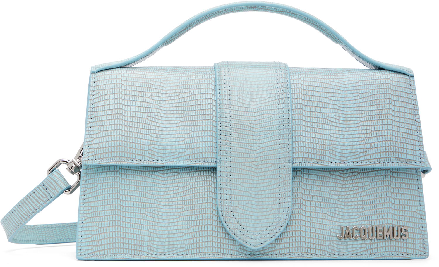 Дамска чанта Jacquemus Jacquemus 'Le Chiquito Moyen' Top Handle Bag Синьо | 25E213BA007-3235, 0