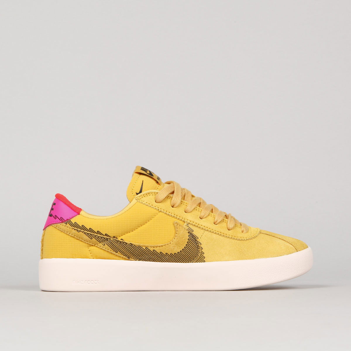 Кецове и обувки Nike SB Bruin React T Pollen Жълто | CV5980-700, 0