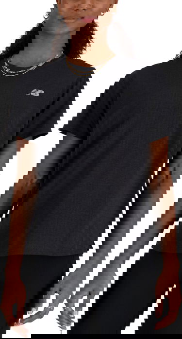 Тениска New Balance Athletics T-Shirt Черно | wt41253-bkh, 0