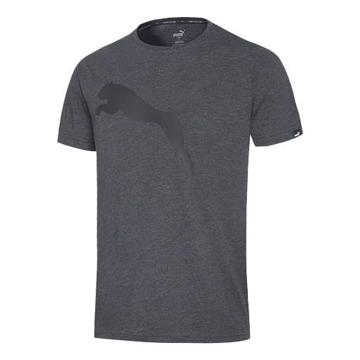 Тениска Puma Large Logo Short Sleeve T-Shirt Сиво | 593040-07