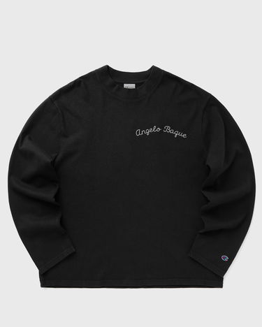 Тениска Champion Angelo Baque Mock Turtle Neck Long Sleeve Tee Черно | GP204411-XAQDG, 0
