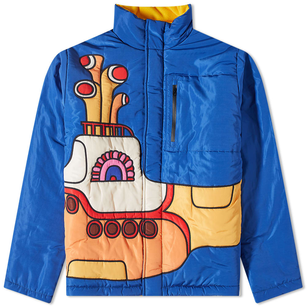 Пухо яке MARKET x Beatles Yellow Submarine Reversible Puffer Jacket Многоцветен | 389000043-BLU, 0