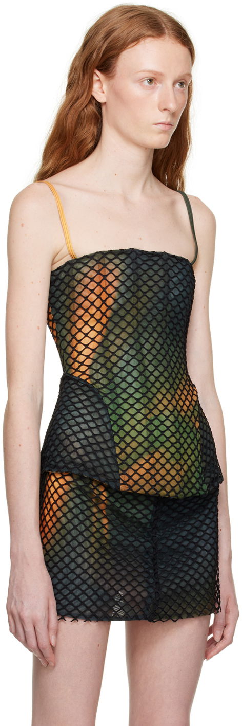 Pокля Miaou Miaou Libra Fishnet Camisole Top Многоцветен | 7063FNTAUR, 1