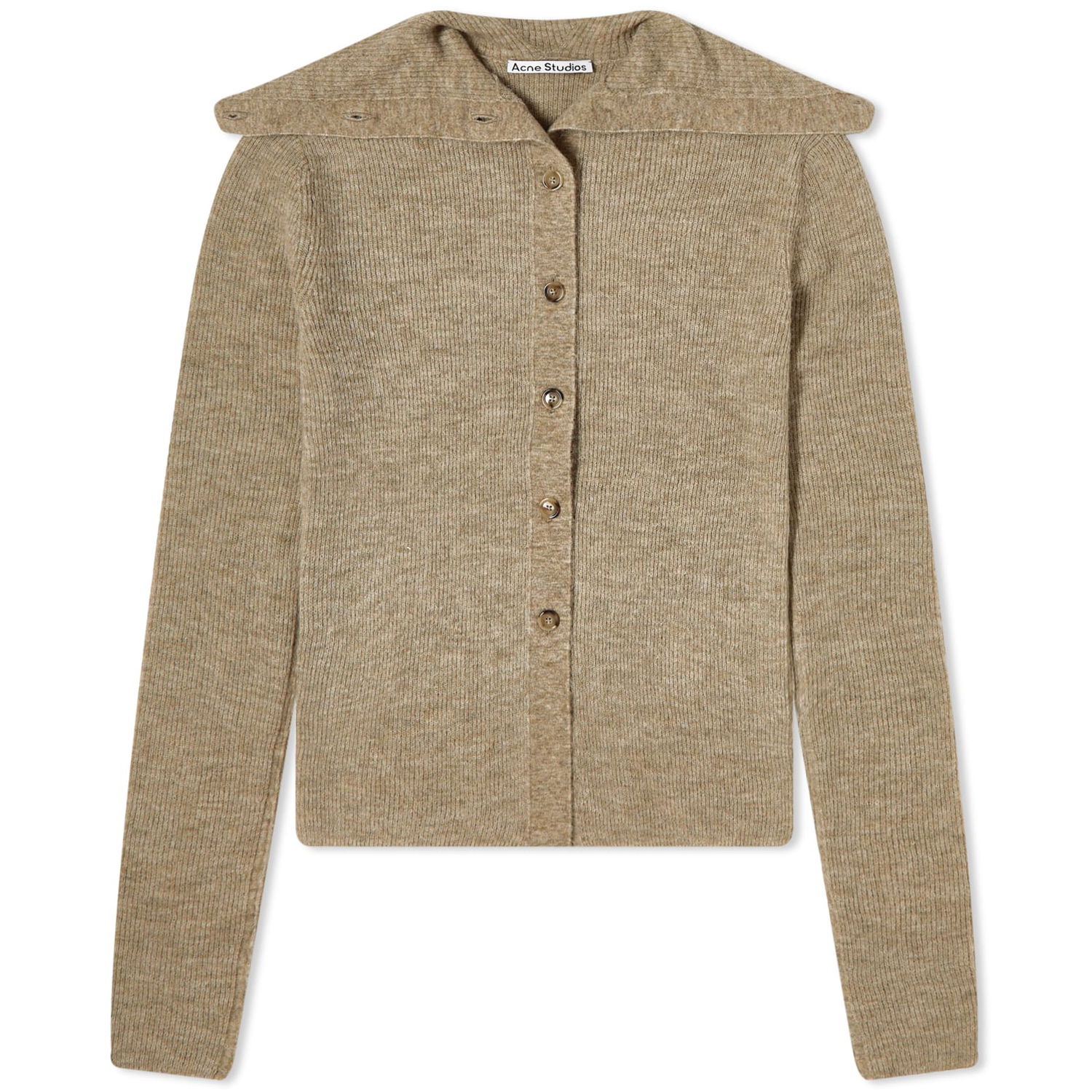 Пуловер Acne Studios Kalix Knit Cardigan Бежово | A60413-CP9, 0
