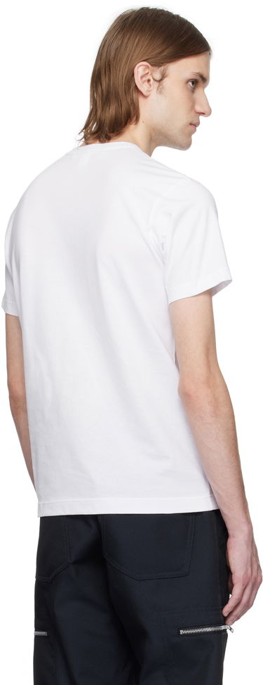 Тениска Comme des Garçons Comme des Garçons Shirt Tartan Square Print T-Shirt Бяло | FO-T007-051, 2