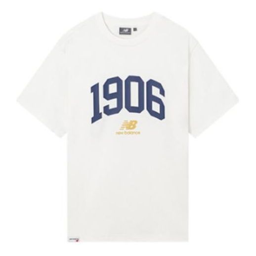 Тениска New Balance 1906 Graphic T-Shirt Бяло | 5ED25793-IV