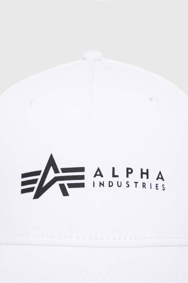 Шапка с козирка Alpha Industries Cap Бяло | 126912.09, 1