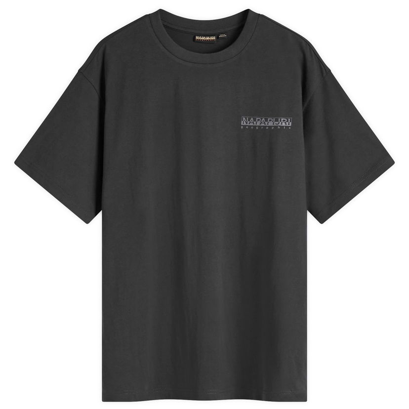 Тениска Napapijri Box Logo T-Shirt Black Черно | NP0A4I340411