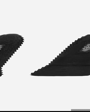 Шапка Stone Island Nylon Metal Bucket Hat Черно | 801599376 V0029, 4