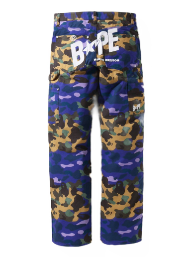 Спортни панталони BAPE Heron Preston x Mix 1st Camo Duck Painter Pants Лилаво | 1I23-152-905