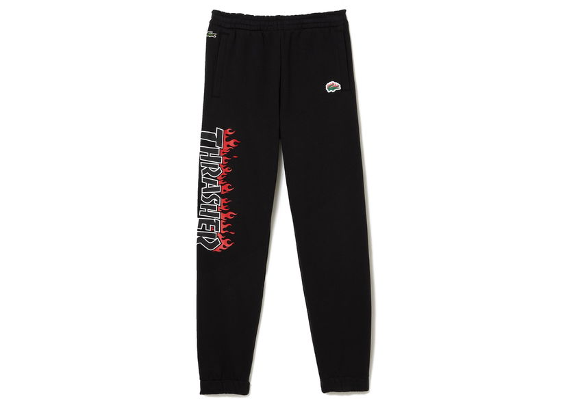 Спортни панталони Lacoste Thrasher x Oversized Track Pants Черно | XH7102L-031