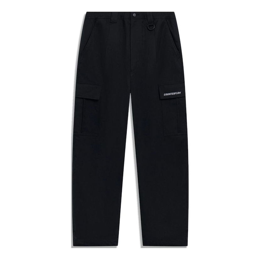 Карго панталони Li-Ning Counterflow Graphic Straight Pants Черно | AYKT559-3