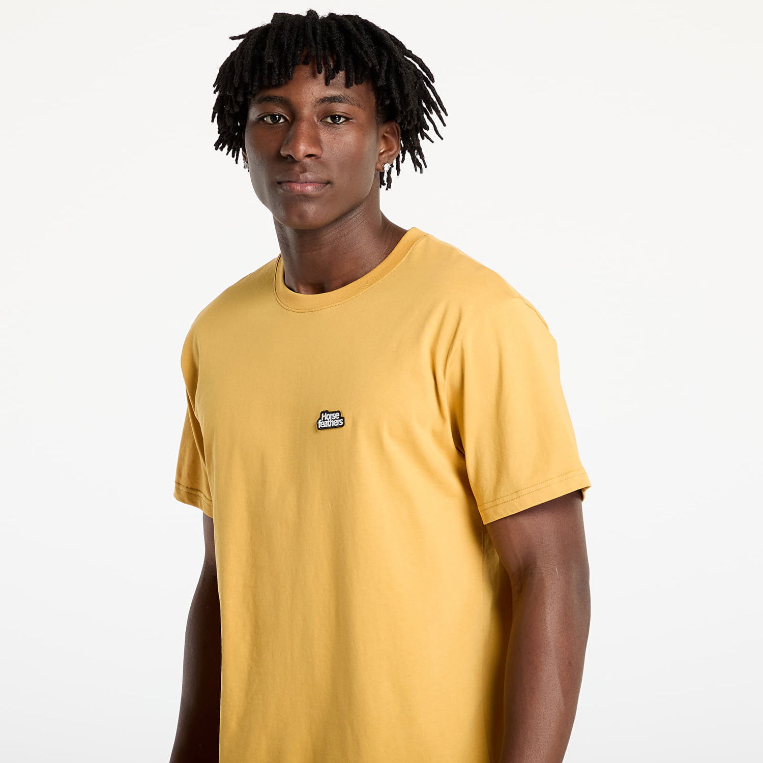 Тениска Horsefeathers Horsefeathers Agent T-Shirt Жълто | SM1383C, 1
