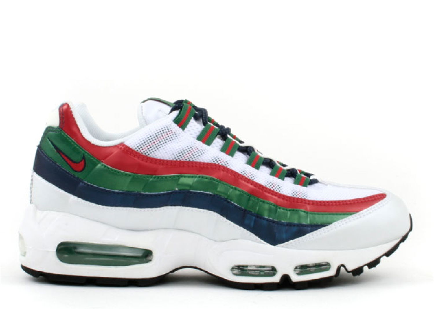 Кецове и обувки Nike Air Max 95 Mexico World Cup Бяло | 609048 162, 0