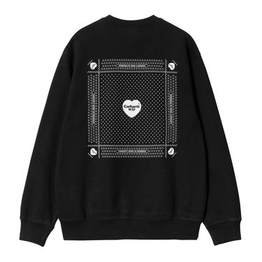 Пуловер Carhartt WIP Heart Bandana Crewneck Черно | I033246_0D2_06, 3