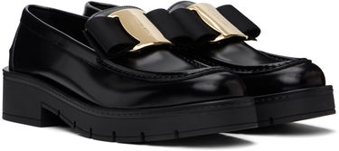 Кецове и обувки FERRAGAMO Ferragamo Chunky Vara Bow Loafers Черно | 777353, 3