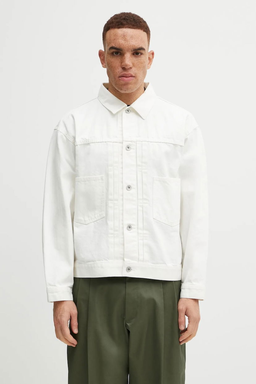 Яке Neighborhood Cotton Trucker Jacket NEIGHBORHOOD BW . TYPE-2 Бяло | 252AQNH.JKM04