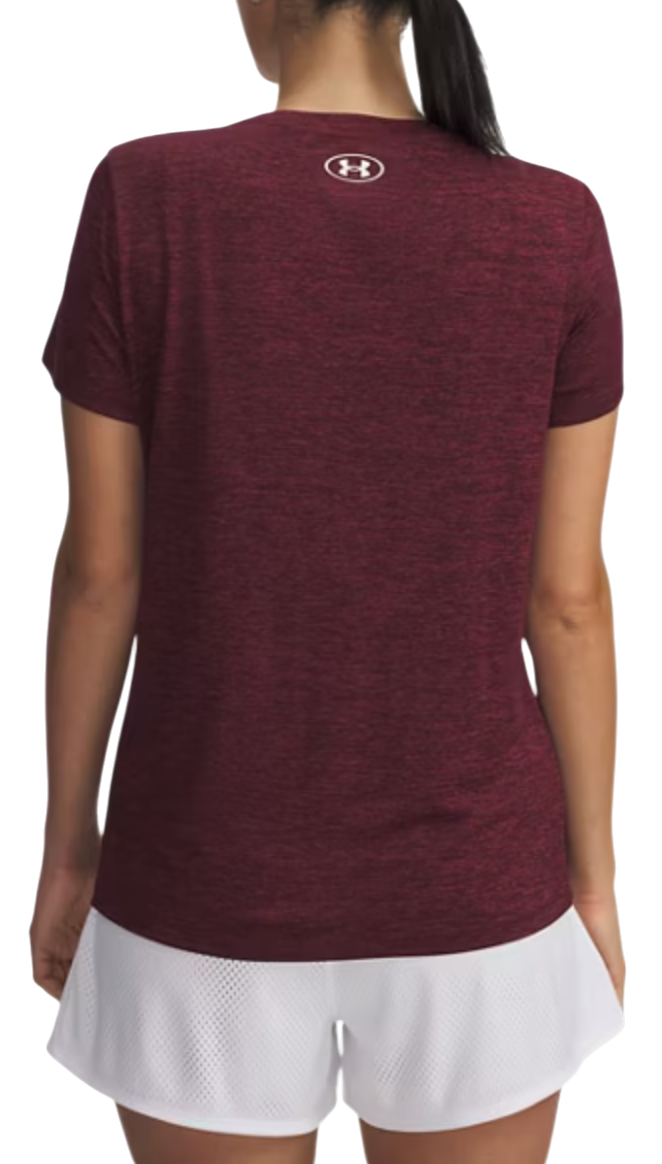 Тениска Under Armour Under Armour Tech SSC Twist T-Shirt Бургунди | 1384230-600, 1
