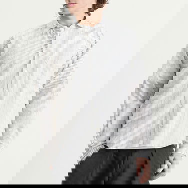 Риза YMC Curtis Stripe Shirt Бяло | P2ZMD-NAN, 2