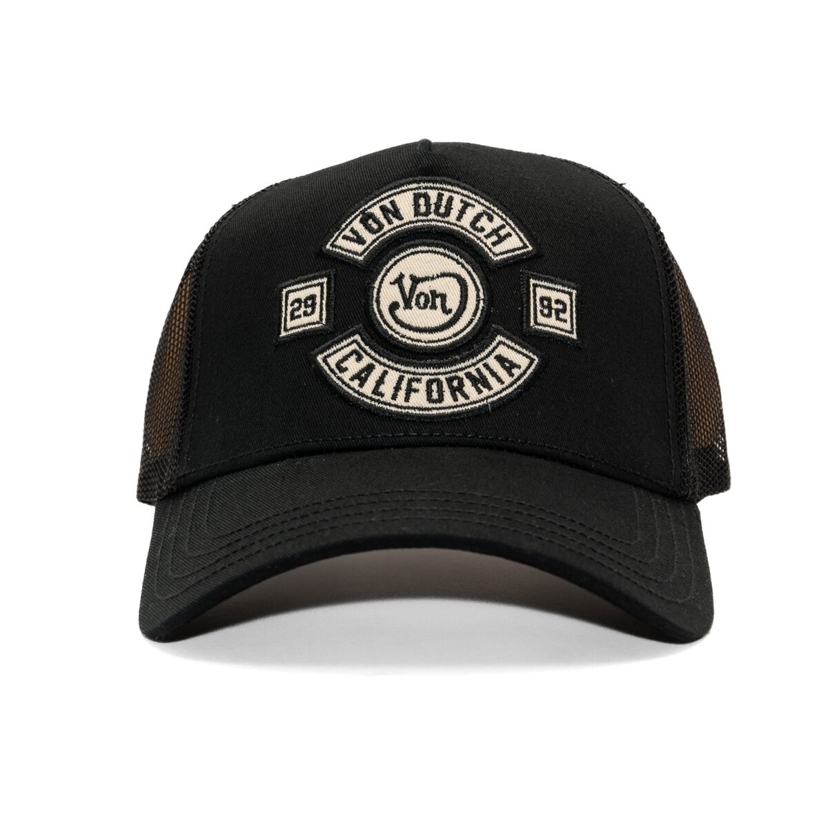 Шапка с козирка Von Dutch Von Dutch Trucker MC Logo Cap Черно | VD/0/CAS1/BIK/BLA, 1