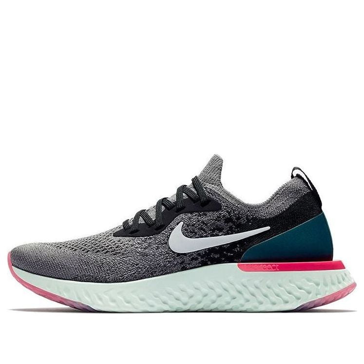 Кецове и обувки Nike Epic React Flyknit Сиво | AQ0070-010, 0