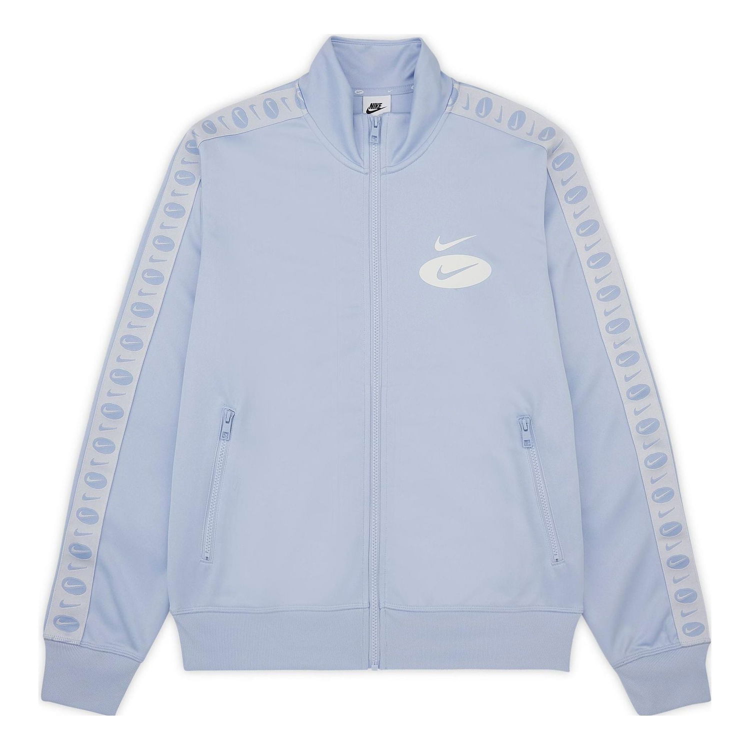 Ветровка Nike Sportswear Swoosh League Colorblock Zippered Jacket Синьо | DM5474-548, 0