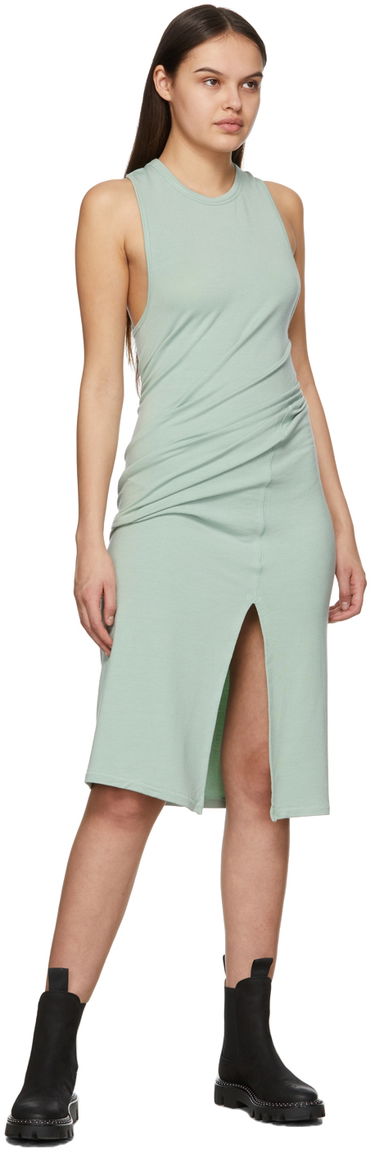 Pокля rag & bone Archetype Sydney Mid-Length Dress Зелено | WCC21H3155CT155, 3