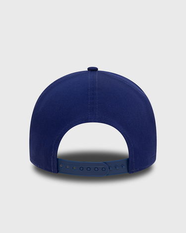 Шапка с козирка New Era MLB Los Angeles Dodgers Side Patch 9FORTY E-Frame Adjustable Cap Dark Royal Universal Синьо | 60565190, 3