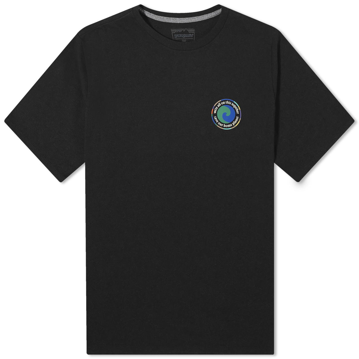 Тениска Patagonia Unitz Fitz Responsibili-Tee Черно | 37768-INBK, 0